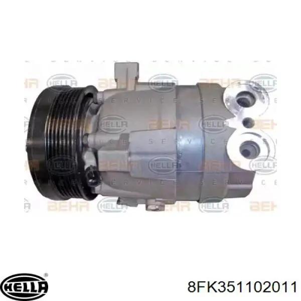 Compre 8FK351102011 HELLA Compressor de aparelho de ar condicionado
