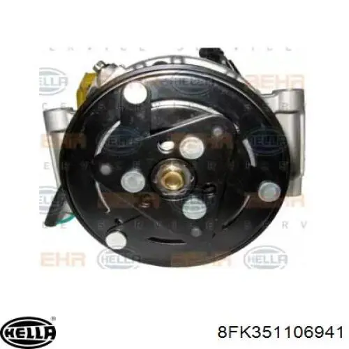 Compressor de aparelho de ar condicionado General Motors 22861236