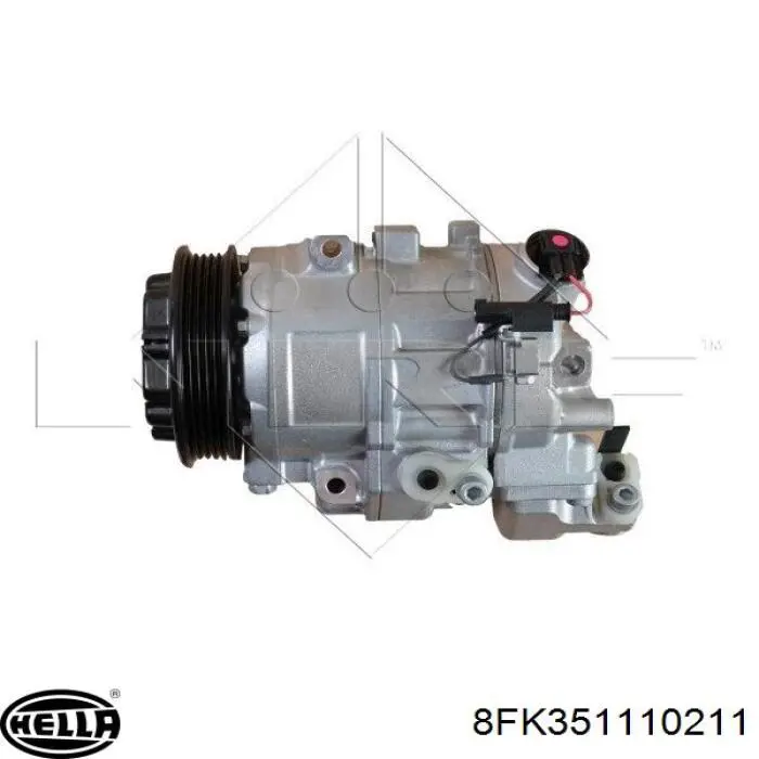 Compressor de aparelho de ar condicionado VAG 6SEU12C preço, a partir de 371,34 USD
