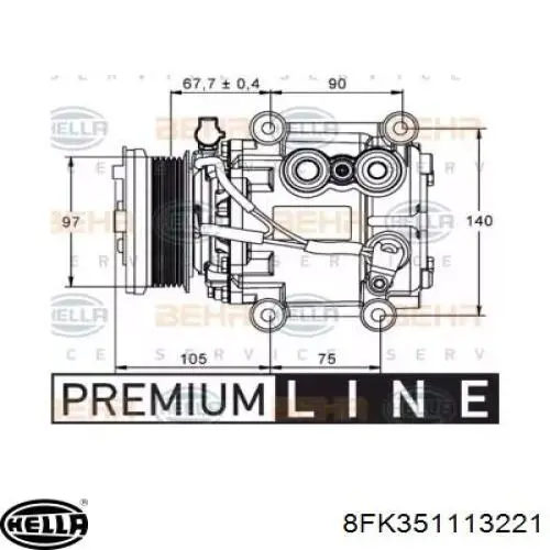 Compre XR858532 Jaguar Compressor de aparelho de ar condicionado