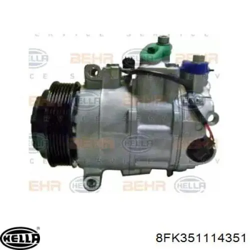 Compressor de aparelho de ar condicionado 241426 Cargo