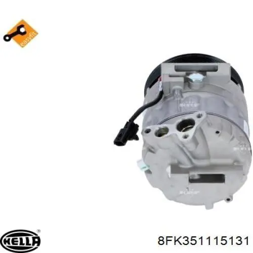 Compressor de aparelho de ar condicionado 6038KS1 Polcar
