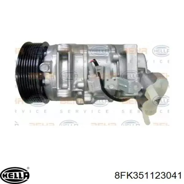 Compressor de aparelho de ar condicionado 6014KS3 Polcar