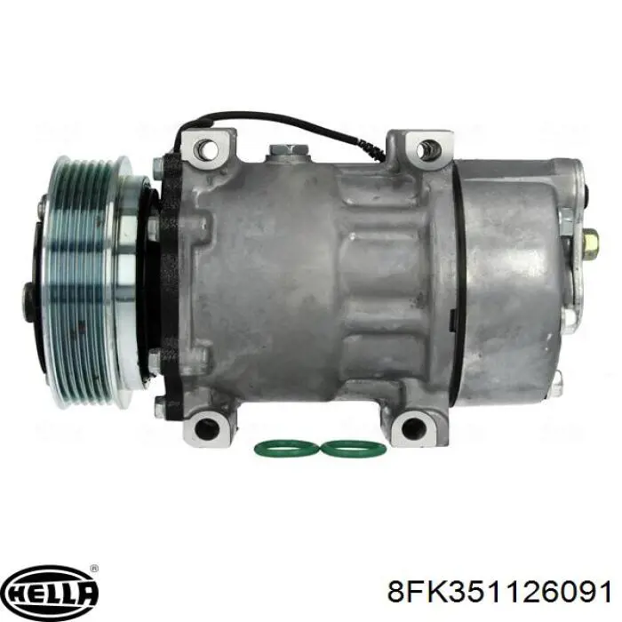 Compre 8FK351126091 HELLA Compressor de aparelho de ar condicionado
