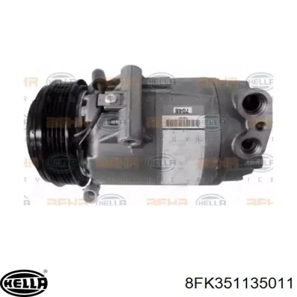 Compressor de aparelho de ar condicionado 9116419 General Motors