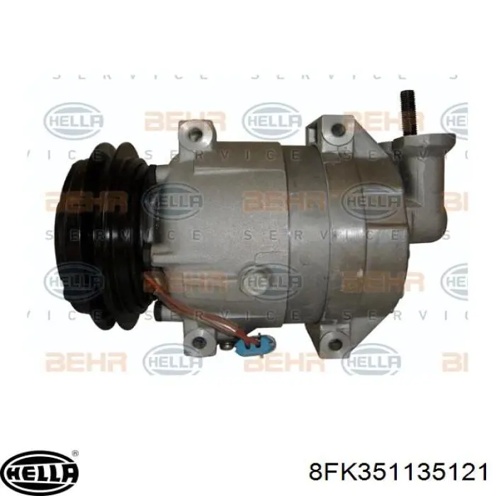 5512108 ZAZ Compressor de aparelho de ar condicionado