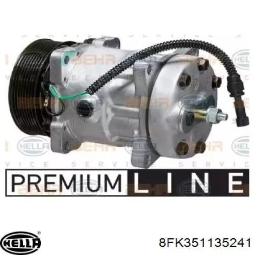 Compressor de aparelho de ar condicionado Mazda H12A1AA4DL preço, a partir de 126,21 USD