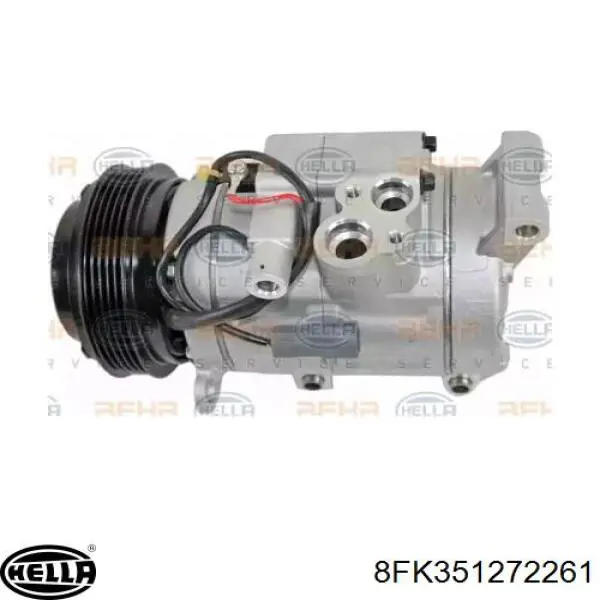 Compressor de aparelho de ar condicionado Mazda BBN261450C