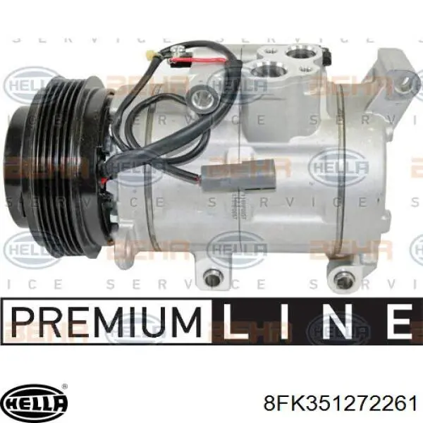 BBN261450C Mazda Compressor de aparelho de ar condicionado