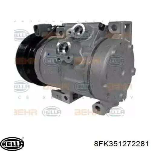 EG2161450F Mazda Compressor de aparelho de ar condicionado