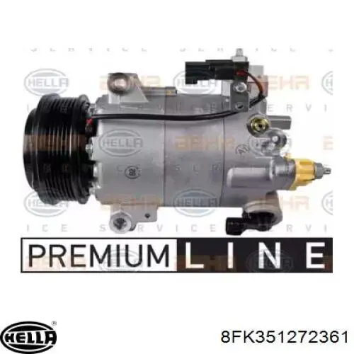 852793N Dasis Compressor de aparelho de ar condicionado