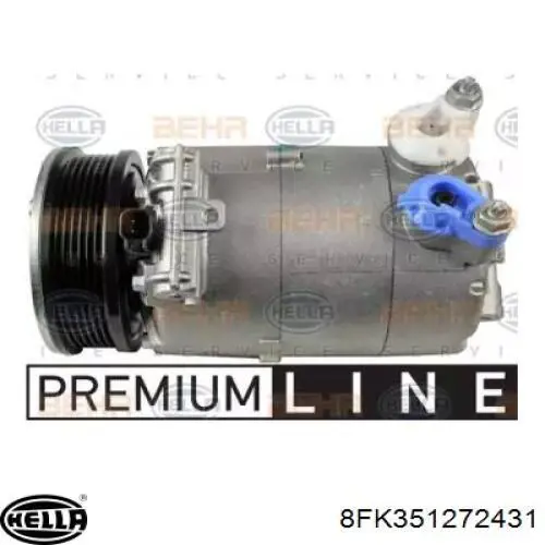 Compressor de aparelho de ar condicionado BG9N19D629AA Ford