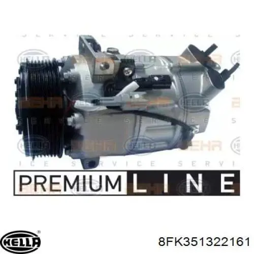 Compressor de aparelho de ar condicionado HELLA 8FK351322161 preço, a partir de 364,01 USD