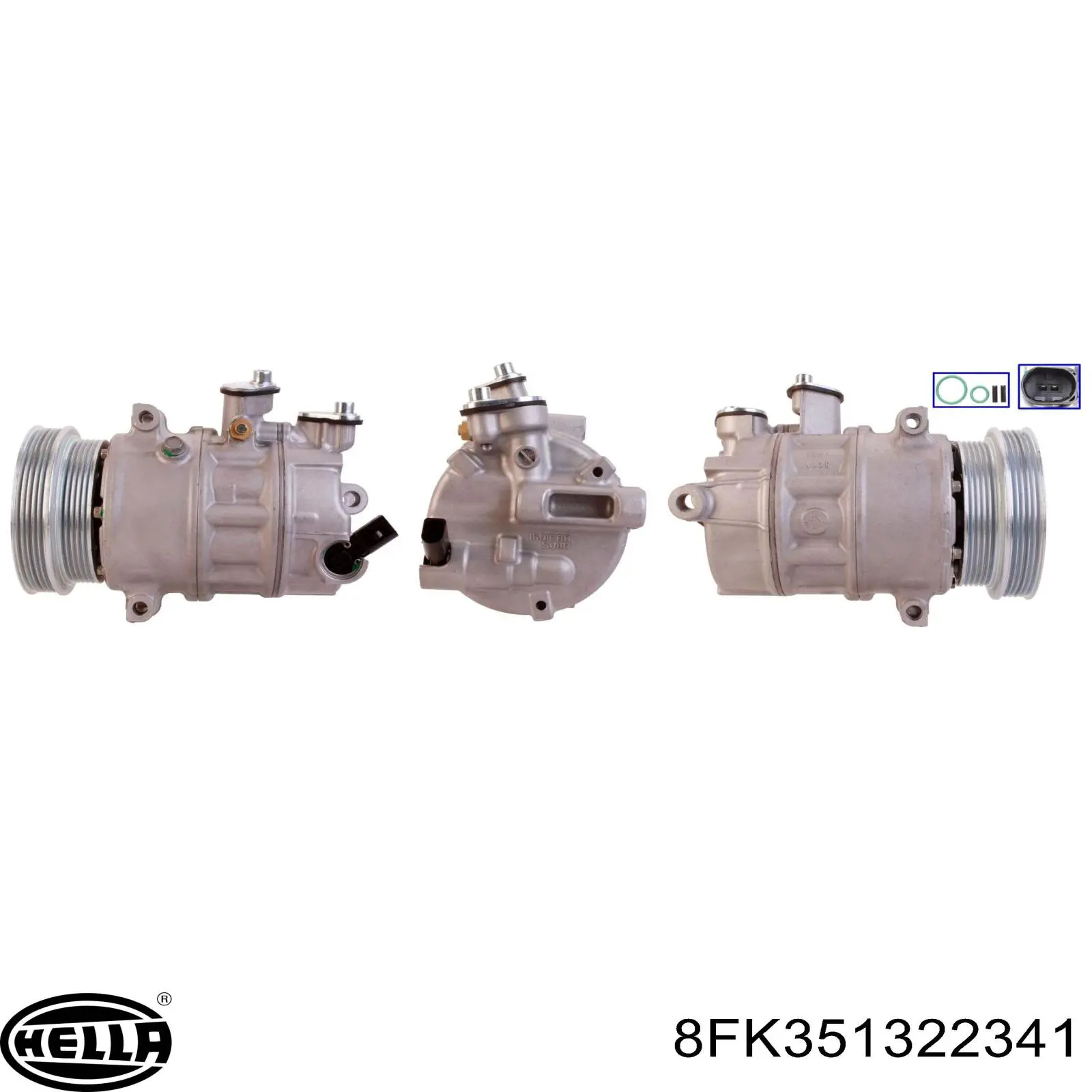 Compressor de aparelho de ar condicionado VAG 1K0820803R preço, a partir de 352,57 USD