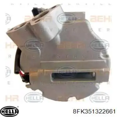 Compre 8FK351322661 HELLA Compressor de aparelho de ar condicionado