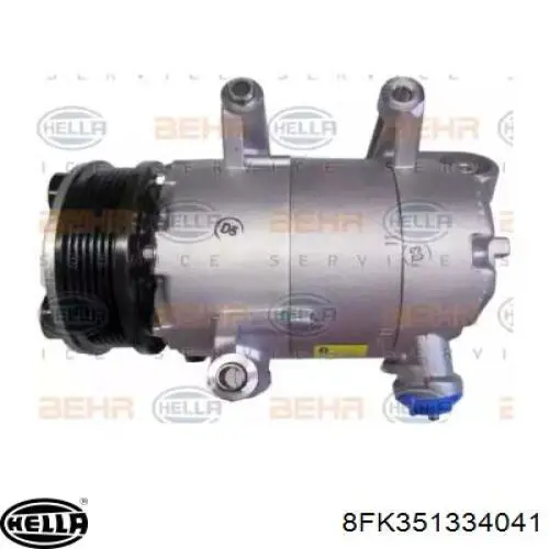Compre 8FK351334041 HELLA Compressor de aparelho de ar condicionado