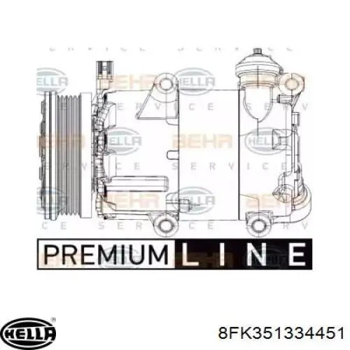 Compre BV6N19D629BF Ford Compressor de aparelho de ar condicionado