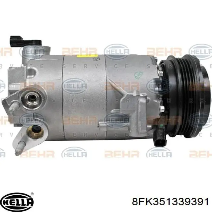 890794 Nissens Compressor de aparelho de ar condicionado