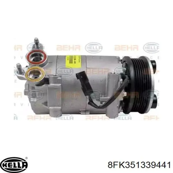 LR051045 Land Rover Compressor de aparelho de ar condicionado