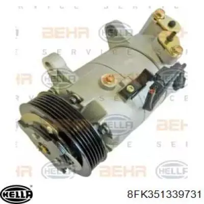 8FK351339731 HELLA Compressor de aparelho de ar condicionado