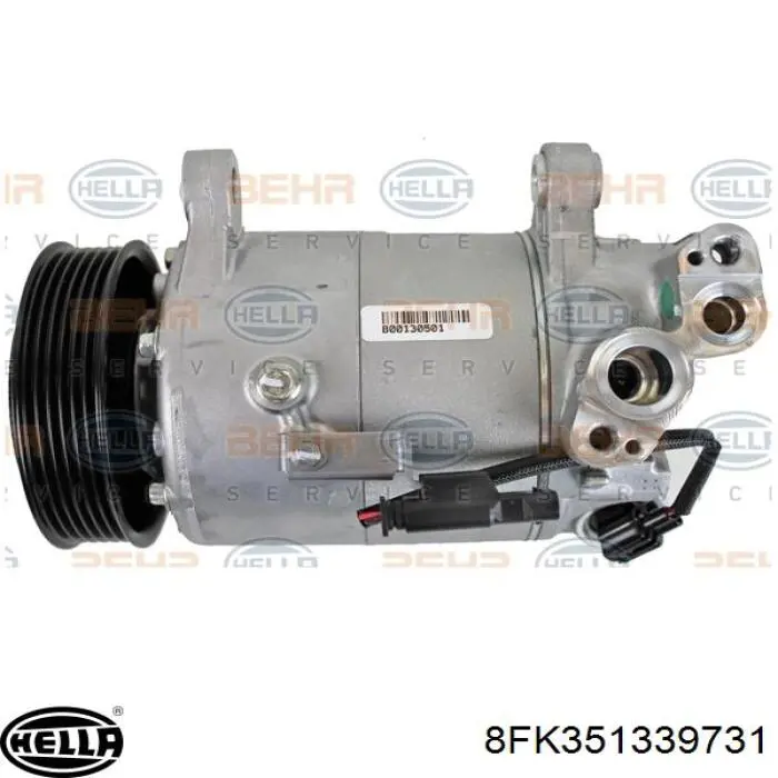 Compressor de aparelho de ar condicionado HELLA 8FK351339731 preço, a partir de 378,70 USD