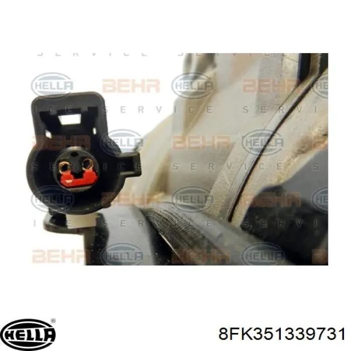 Compressor de aparelho de ar condicionado HELLA 8FK351339731