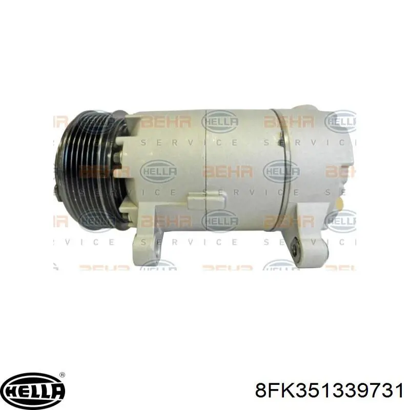 8FK351339731 HELLA Compressor de aparelho de ar condicionado