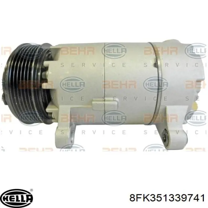 Compre 891019 Nissens Compressor de aparelho de ar condicionado