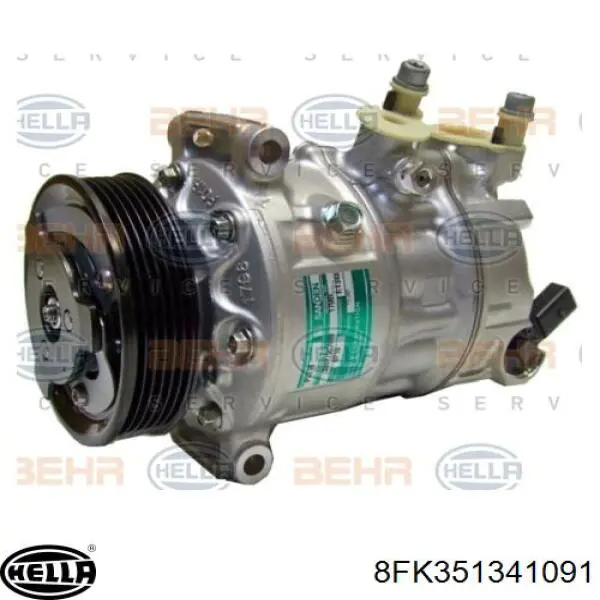 Compressor de aparelho de ar condicionado CS20647 Delphi