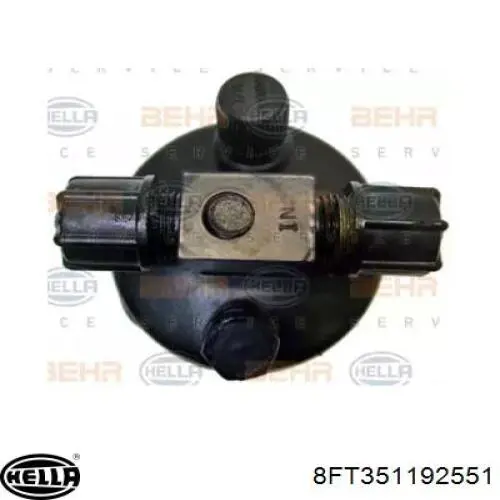 Compre 8FT351192551 HELLA Tanque de recepção do secador de aparelho de ar condicionado