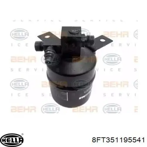 Tanque de recepção do secador de aparelho de ar condicionado 8FT351195541 HELLA