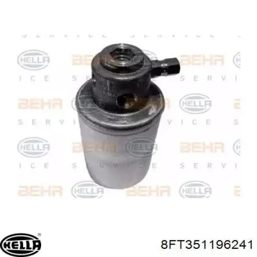 8FT351196241 HELLA Tanque de recepção do secador de aparelho de ar condicionado