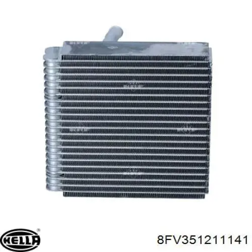 Vaporizador de aparelho de ar condicionado 8FV351211141 HELLA
