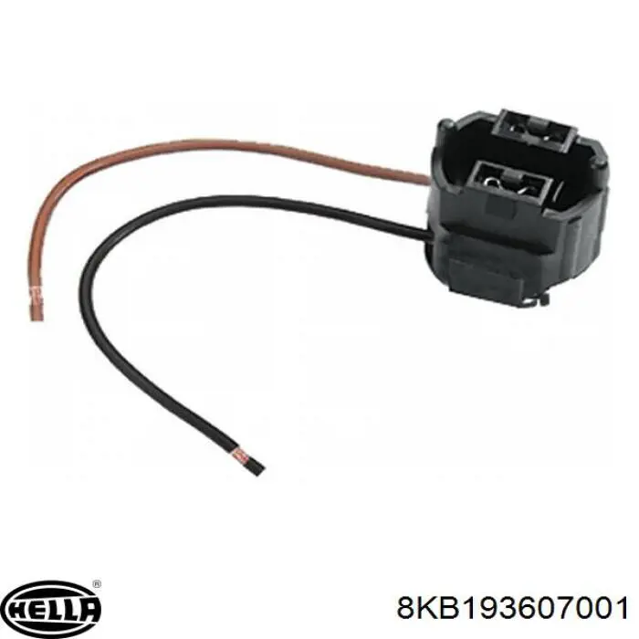 Compre 8KB193607001 HELLA Base (casquilho) de lâmpada da luz