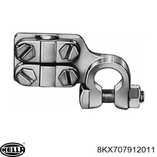 Compre 8KX707912011 HELLA Borne de bateria recarregável (PILHA)