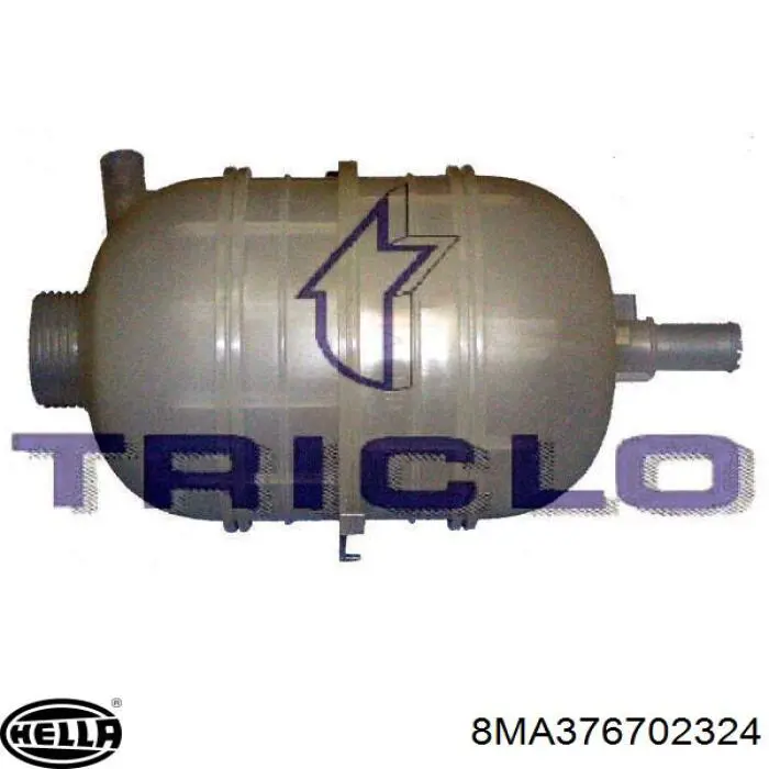 Tanque de expansão do sistema de esfriamento 3656 Metalcaucho