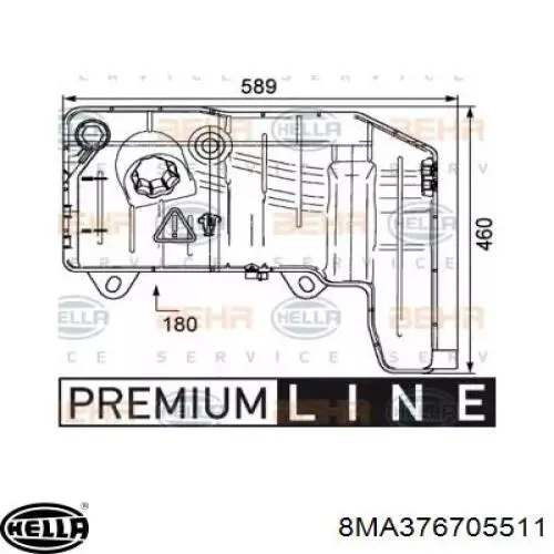 Compre 5802411213 Iveco Tanque de expansão do sistema de esfriamento