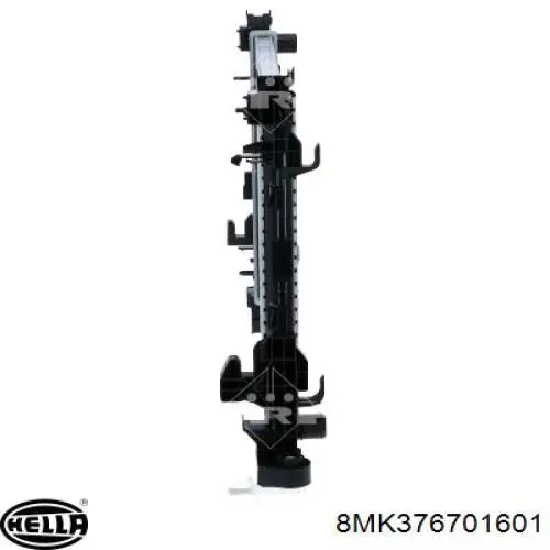 Radiador de esfriamento de motor 93868888 General Motors
