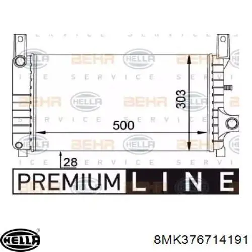 Compre BM470 Magneti Marelli Radiador de esfriamento de motor
