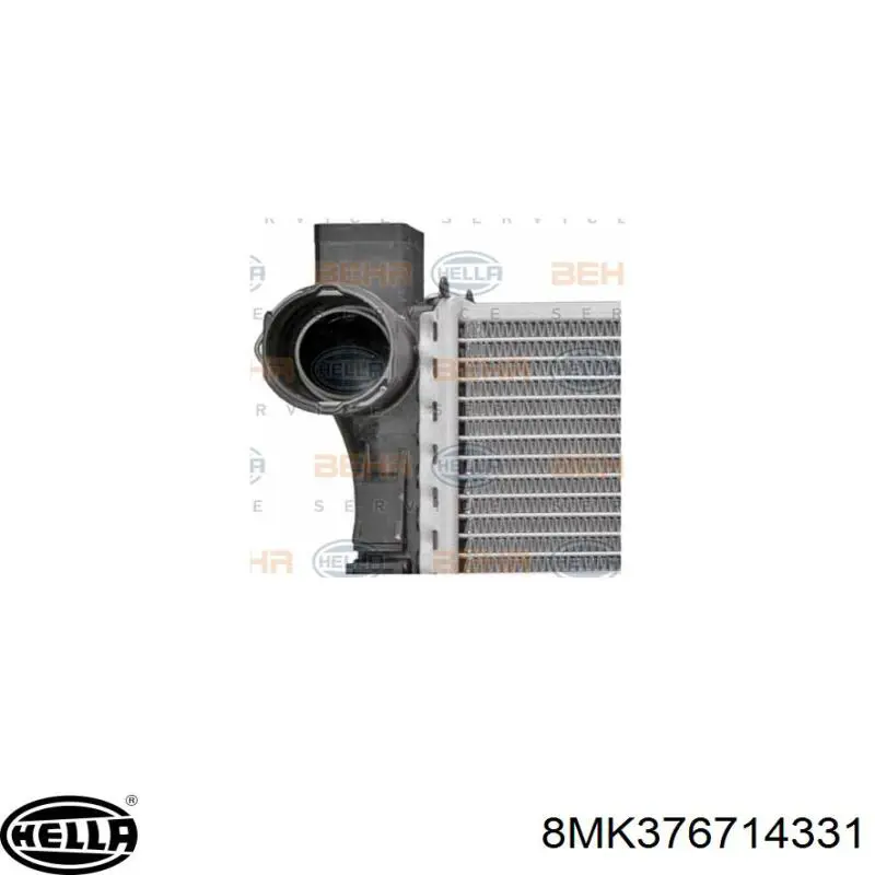 Radiador de esfriamento de motor PL412919R Koyorad