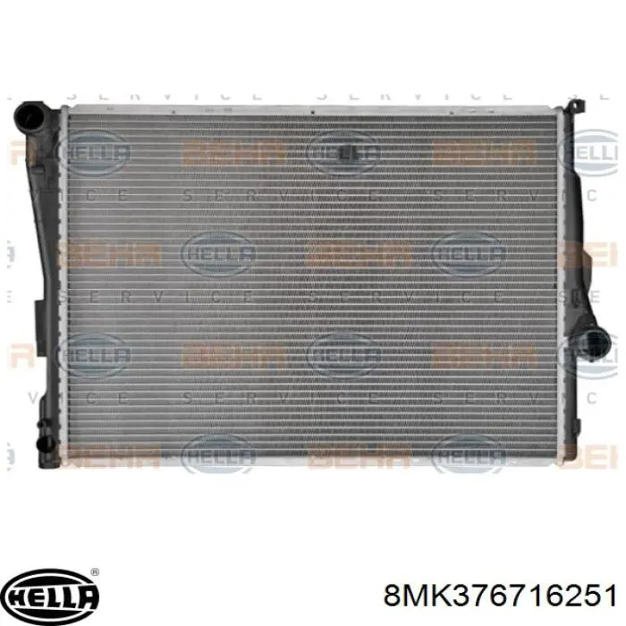 Compre 1436241 BMW Radiador de esfriamento de motor