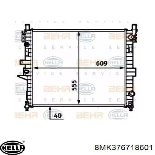 Radiador de esfriamento de motor Mercedes 1005583 preço, a partir de 160,32 USD