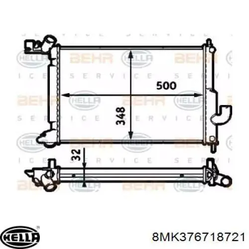 Radiador de esfriamento de motor General Motors 52479093 preço, a partir de 91,65 USD