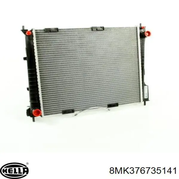Radiador de esfriamento de motor 8200468913 Renault (RVI)