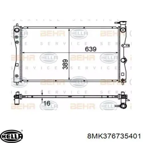 Radiador de esfriamento de motor Mercedes A4545001503 preço, a partir de 78,45 USD