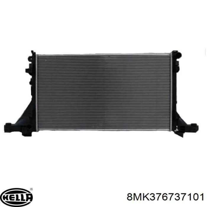 Radiador de esfriamento de motor 701953 VALEO