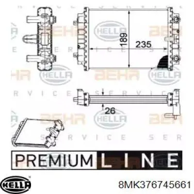 Compre 8K0121212 VAG Radiador de esfriamento de motor adicional