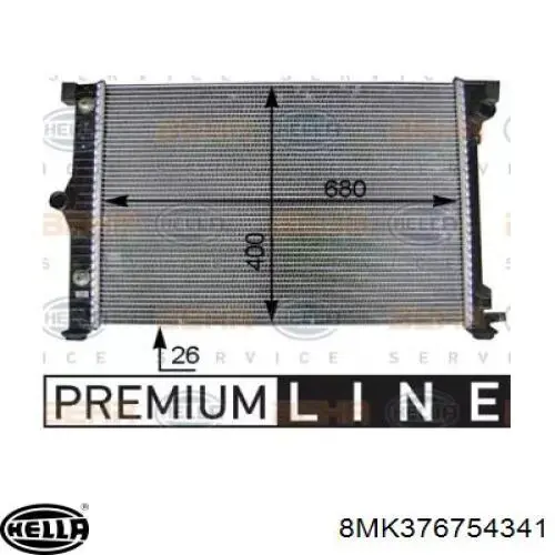 Compre 13241722 General Motors Radiador de esfriamento de motor