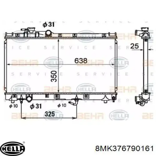 Compre PL010637 Koyorad Radiador de esfriamento de motor