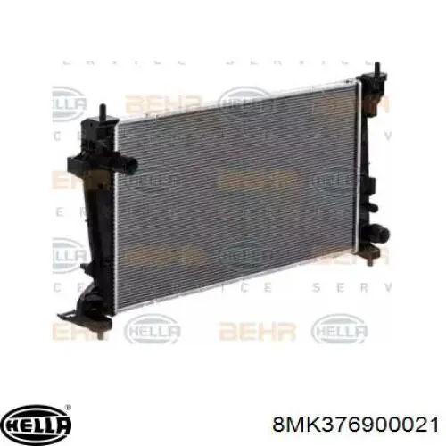 Compre 50526637 Fiat/Alfa/Lancia Radiador de esfriamento de motor